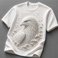 Fearless Eagle Beautiful Artwork White Tee