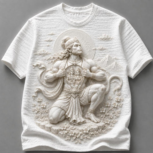 Lord Hanuman Celestial Devotion T-Shirt
