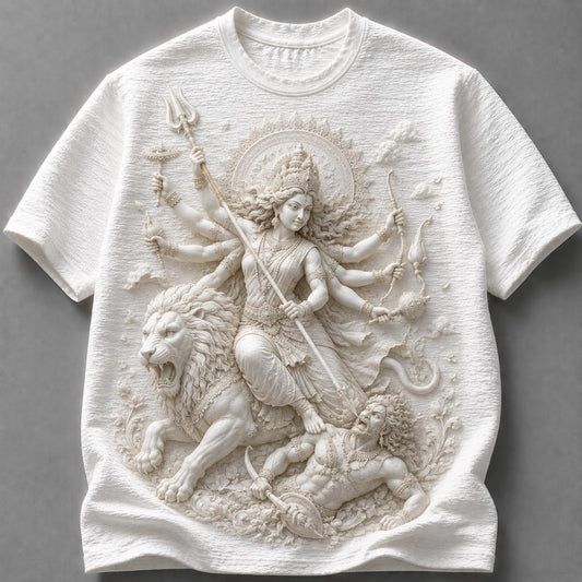 Goddess Durga Warrior Divine Power T-Shirt