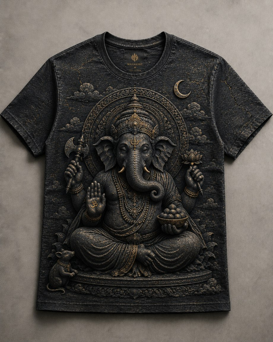 Lord Ganesha Divine Blessings T-Shirt